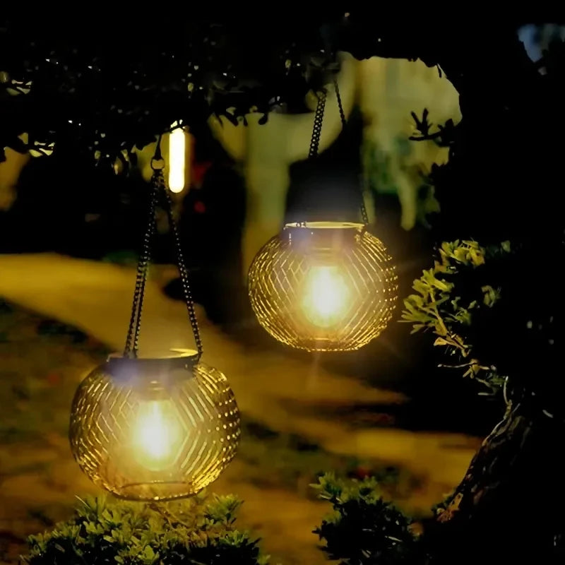 The Hanging Solar Garden Lantern