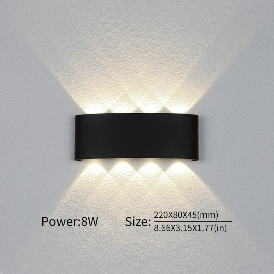 The Minimalist Black Wall Light
