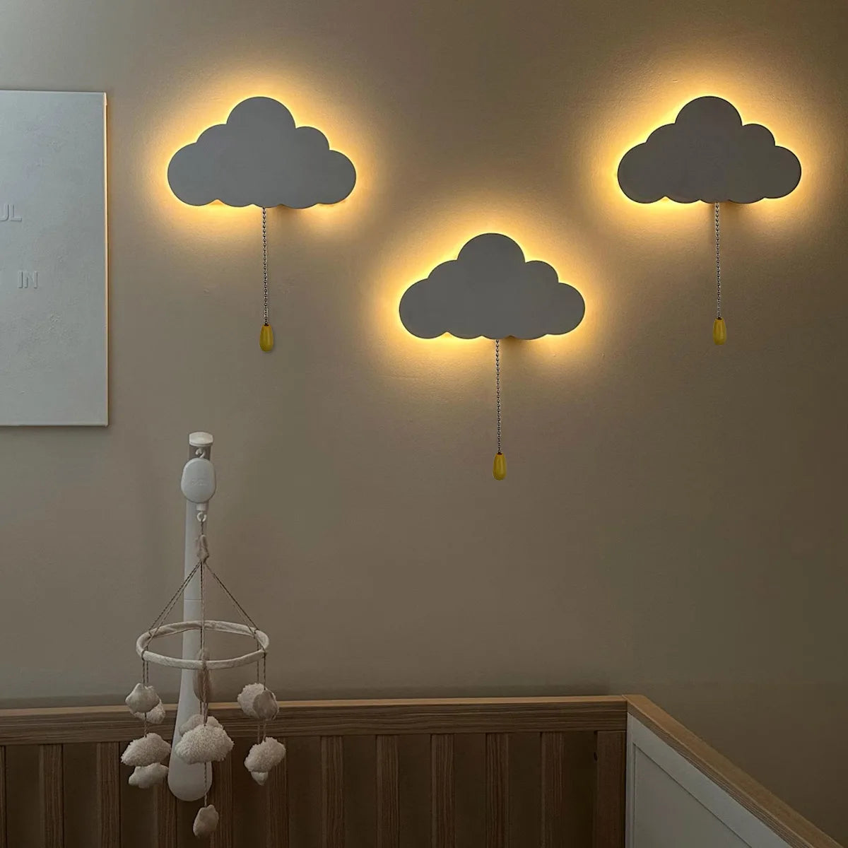 The Floating Cloud Wall Light