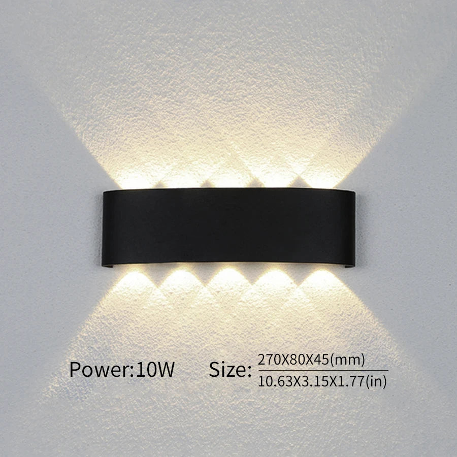 The Minimalist Black Wall Light