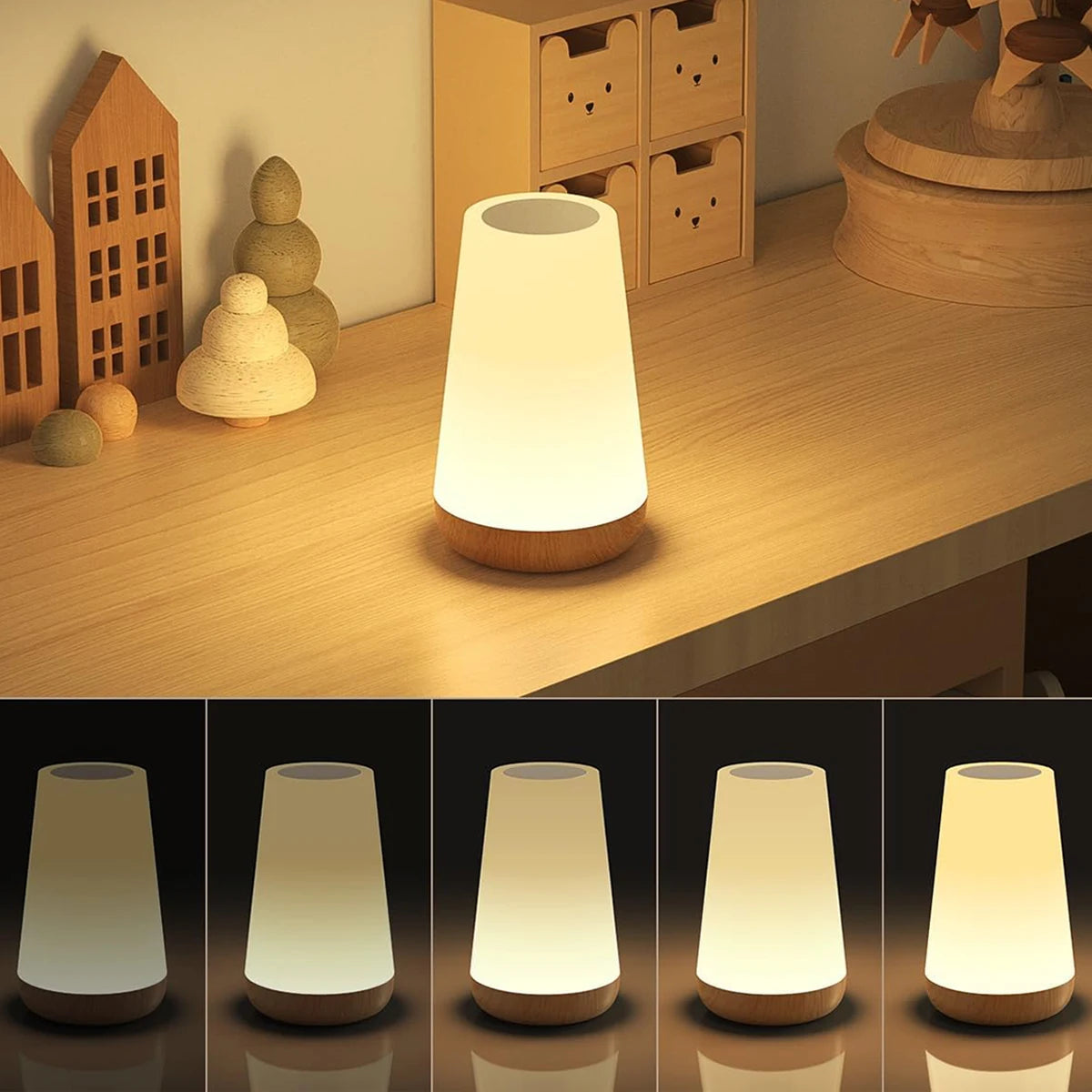 The RGB Remote Control Table Lamp