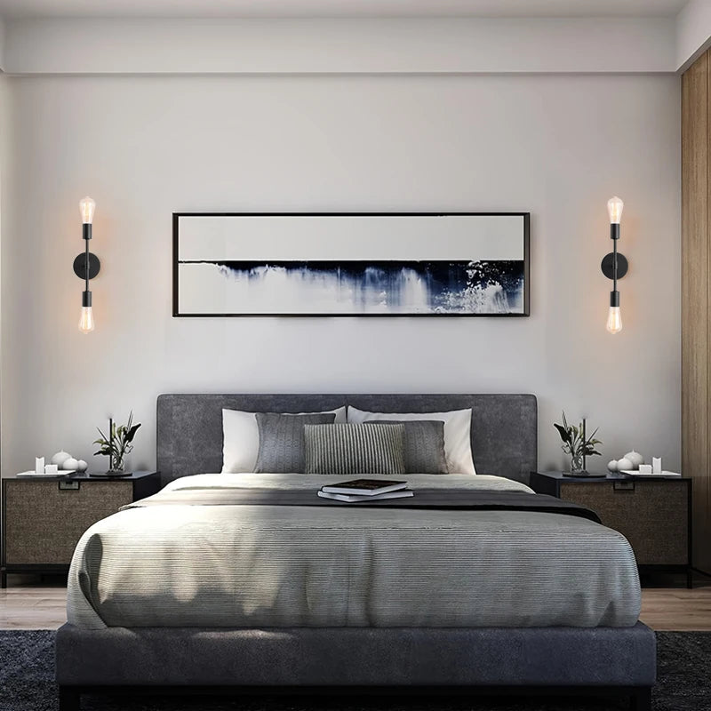 The Modern Minimalist Wall Lamp | living room, bedroom, bedside, bathroom, |