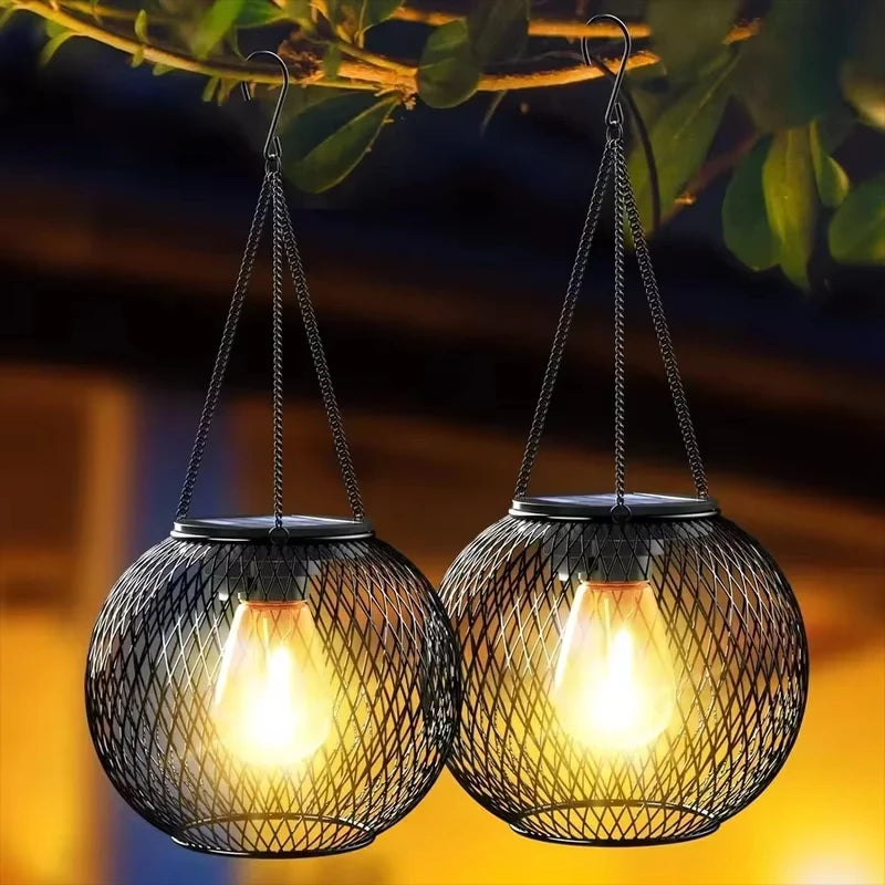 The Hanging Solar Garden Lantern