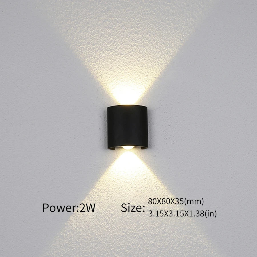 The Minimalist Black Wall Light