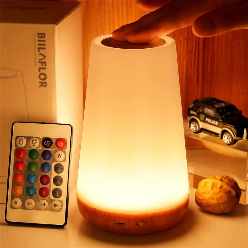 The RGB Remote Control Table Lamp