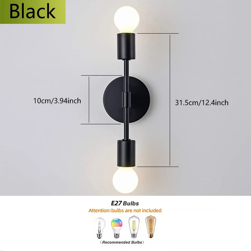 The Modern Minimalist Wall Lamp | living room, bedroom, bedside, bathroom, |