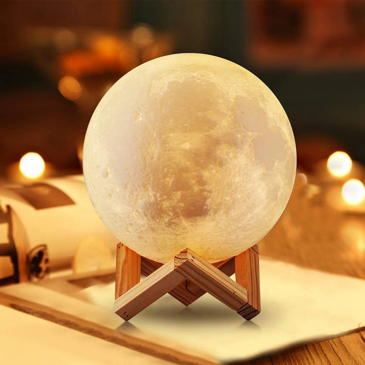 The Modern Moon Lamp with Stand