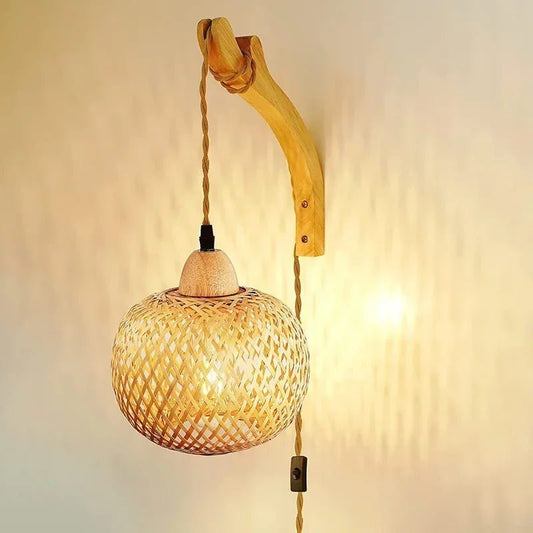 Bamboo Wall Light - Solara