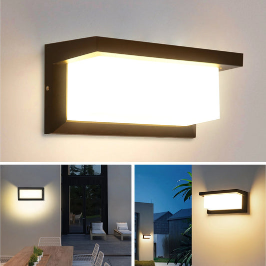 Modern Outdoor LED Wall Sconce - Solara