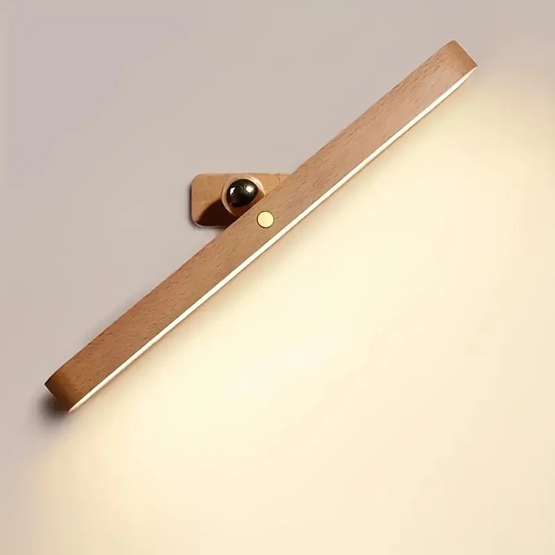 Modern Wood LED Night Light - Solara