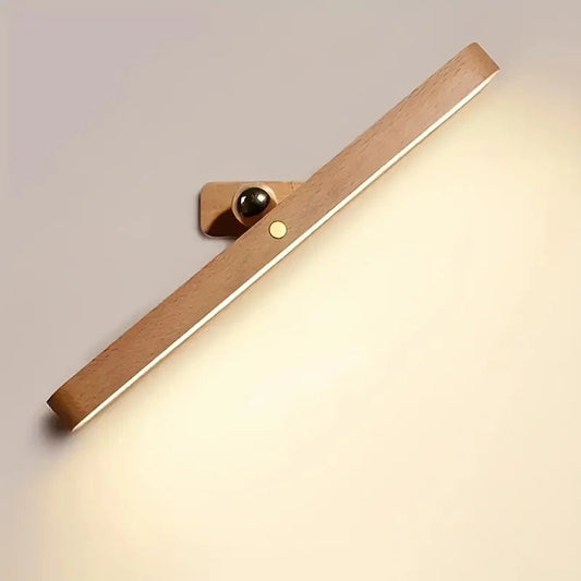 Modern Wood LED Night Light - Solara