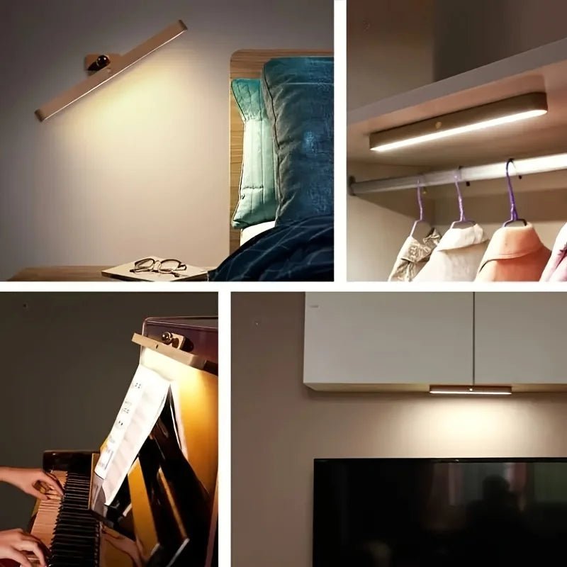 Modern Wood LED Night Light - Solara