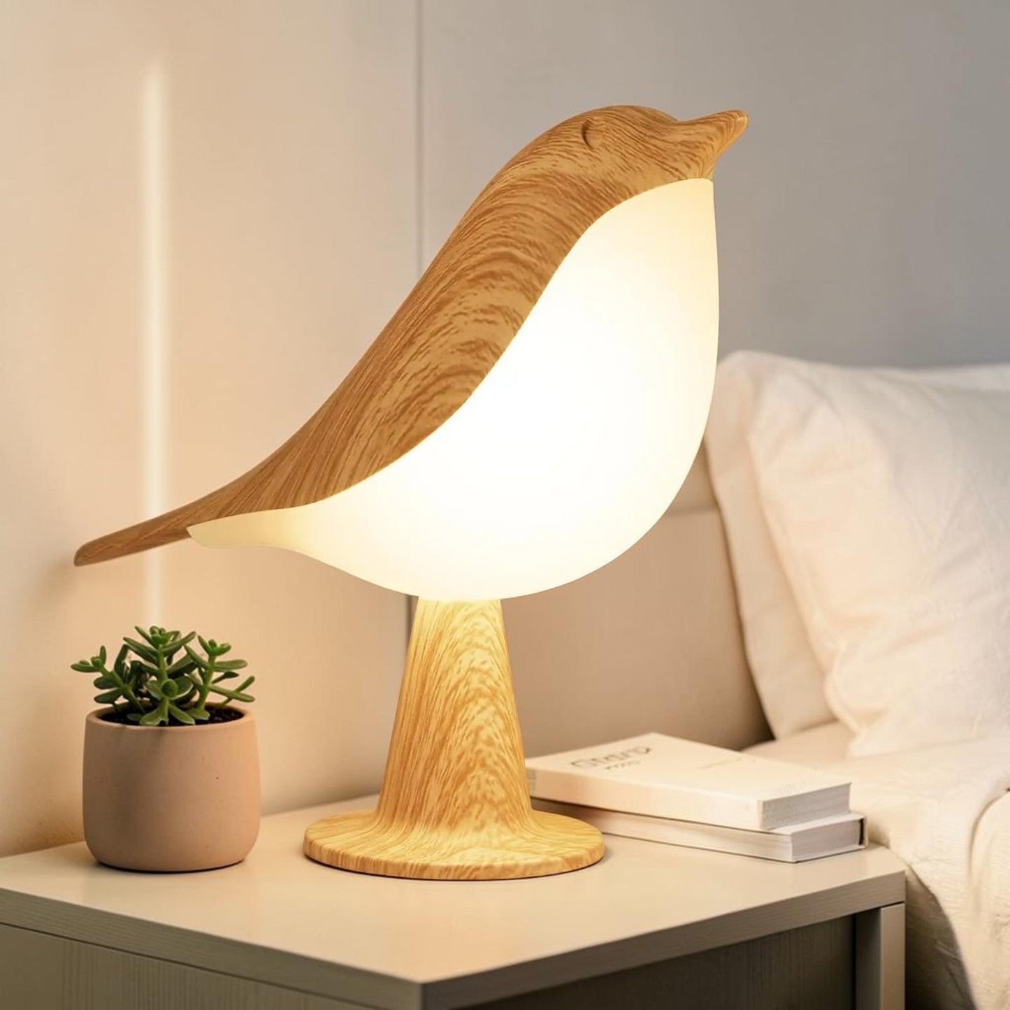 The Bird Table Lamp with Touch Control - Solara