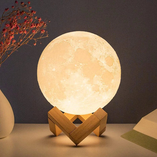 The Modern Moon Lamp with Stand - Solara